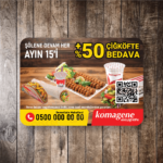 Komagene Çiğ Köfte Magnet Bastırma (Mag:015)