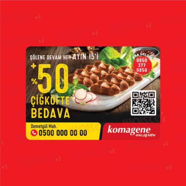 Komagene Çiğ Köfte Magnet Bastırma (MAG:0322)