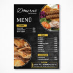 Restoran Broşür - Dönerci, Pideci, Kebapçı Broşür (MD:R689)