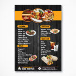 Restoran Broşür - Dönerci, Pideci, Kebapçı Broşür(MD:R686)