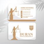 Avukat Kartvizit Baskı 1000 Adet (M: T3701)