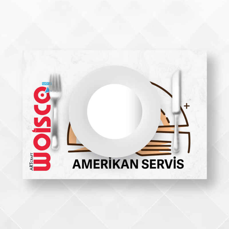Amerikan Servis Kağıdı Baskı
