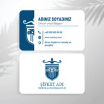 Avukat Kartvizit Baskı (M: T3672)