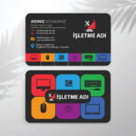 Bilgisayarcı Kartvizit Baskı (M: T3675)