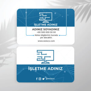 Bilgisayarcı Kartvizit Baskı (M: T3674)