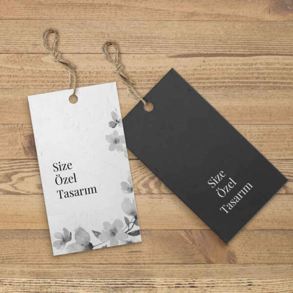 Ürün Etiketi Baskı (Delikli Kart)