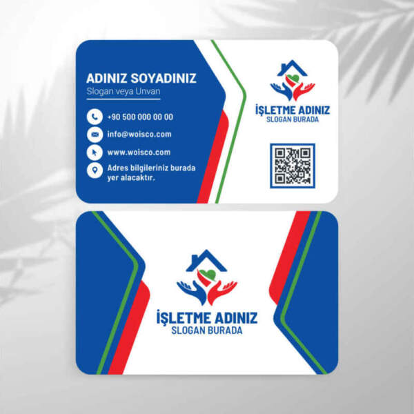 Evde Sağlık KEvde Sağlık Kartvizit Baskı (M: T3678)artvizit Baskı (M: T3678)