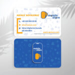 Telefoncu Kartvizit Baskı (Model: T3718)