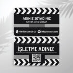 Fotografçı Kartvizit Baskı (Model: T3722)