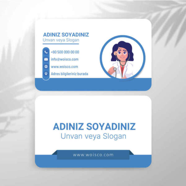 Doktor Kartvizit Baskı (Model: T3716)