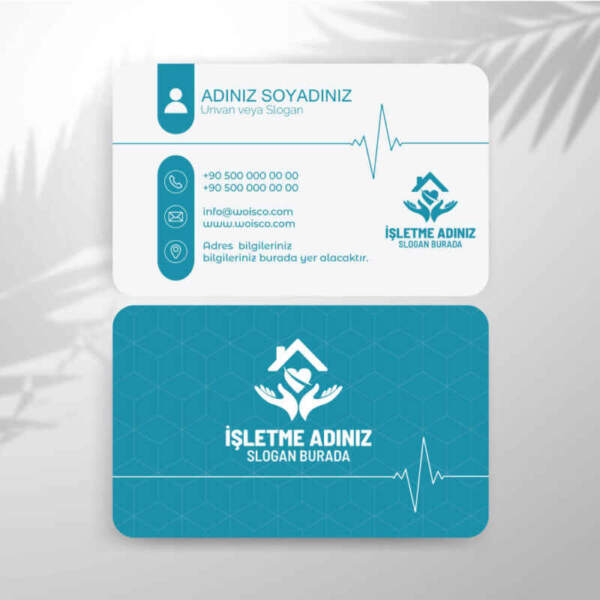 Sağlıkçı Kartvizit Baskı (Model: T3713)