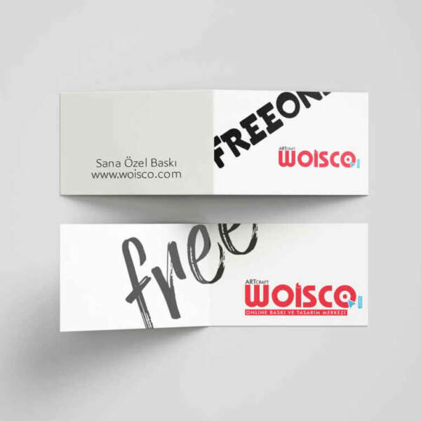 Katlamalı Kartvizit Baskı (Kırımlı)