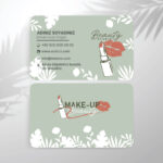 (Güzellik Merkezi) Makeup Kartvizit Baskı (M: T3679)