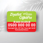 Ziyafet Çiğ Köfte Magnet Bastırma (MAG:Z102)