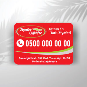 Ziyafet Çiğ Köfte Magnet Bastırma (MAG:Z104)