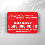 Ziyafet Çiğ Köfte Magnet Bastırma (MAG:Z105)