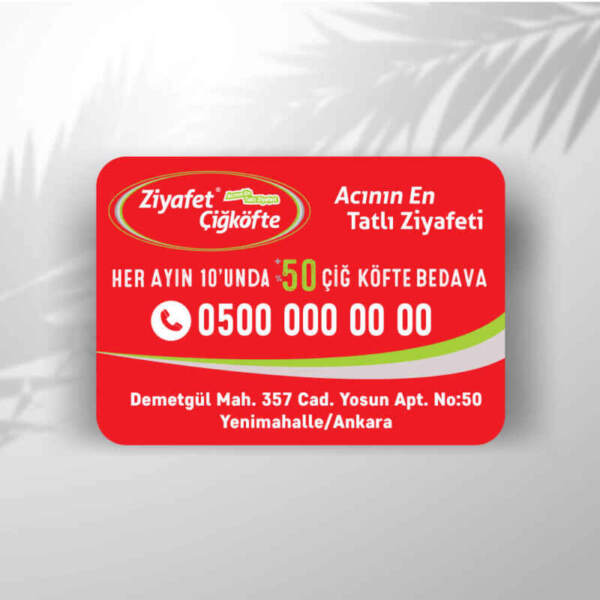 Ziyafet Çiğ Köfte Magnet Bastırma (MAG:Z107)