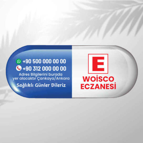 Kapsül Eczane Magneti (Md:1040C)