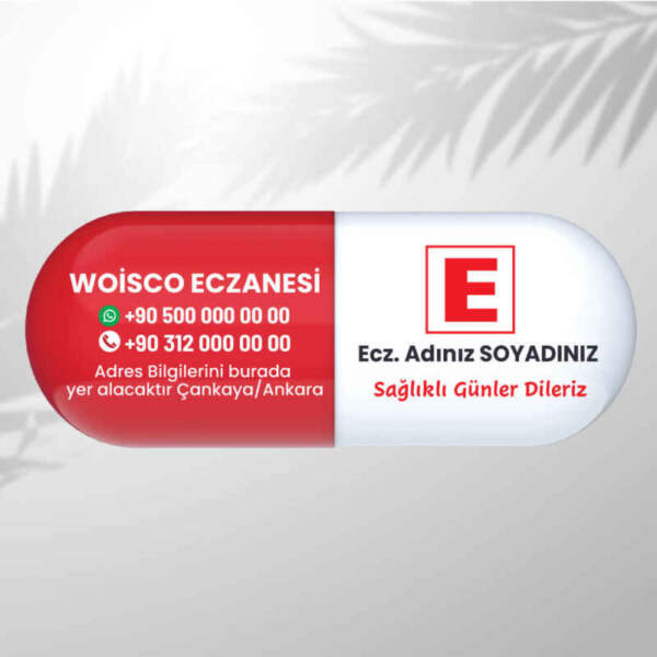 Kapsül Eczane Magneti (Md:1039C)