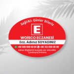 Eczane Magneti Özel Kesim (Md:1034B)