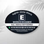 Eczane Magneti Özel Kesim (Md:1032B)