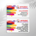 Boyacı Kartvizit Baskı (Model: BY739)