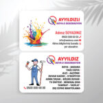 Boyacı Kartvizit Baskı (Model: BY740)