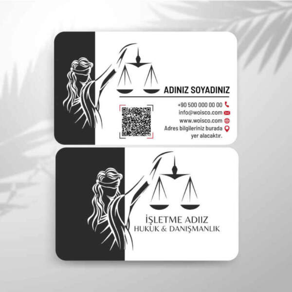 Avukat Kartvizit Baskı (Justice Model J3009)