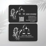 Avukat Kartvizit Baskı (Justice Model J3011)