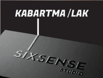 Çift Yönlü Kabartma/Lak