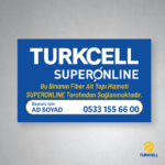 Turkcell Yapışkanlı Sticker (Model:5698)
