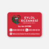 1000 Adet Eczane Magnet Baskı - Eczacı Magnet Bastırma