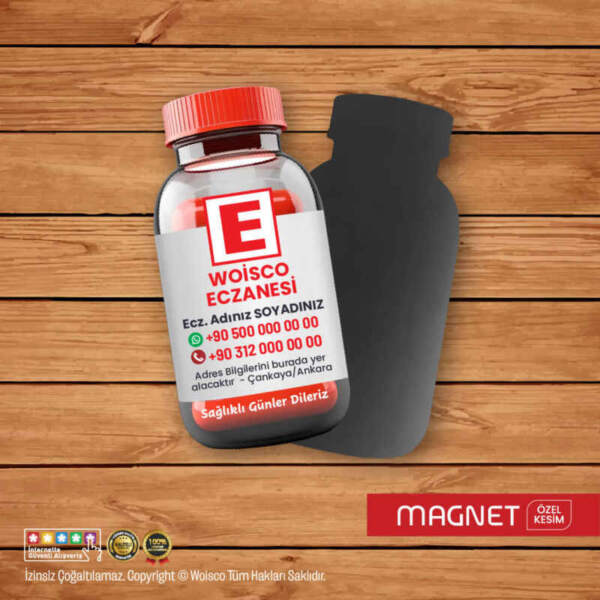 Eczane Magnet Baskı (Md:1255K)