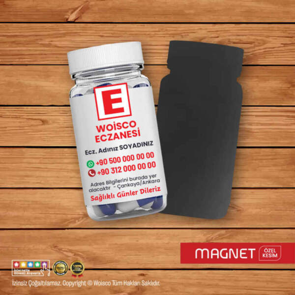 Eczane Magnet Baskı (Md:1254K)