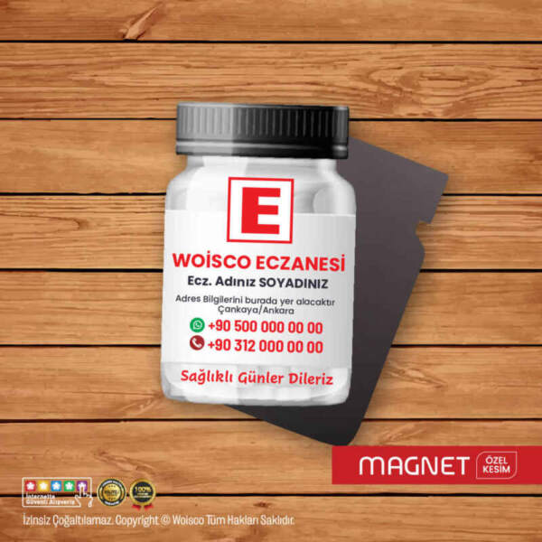 Eczane Magneti Baskı (Md:1031L)