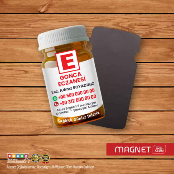 Eczane Magneti Baski (Md:0243K)