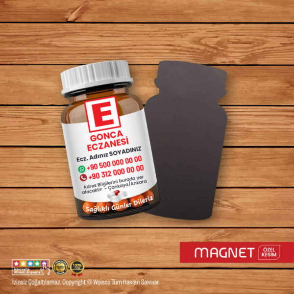 Eczane Magneti Baski (Md:0245K)