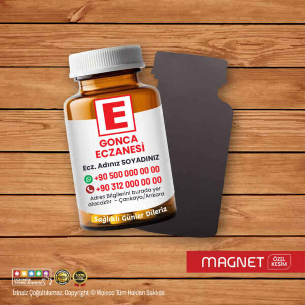 Eczane Magneti Baski (Md:0241K)