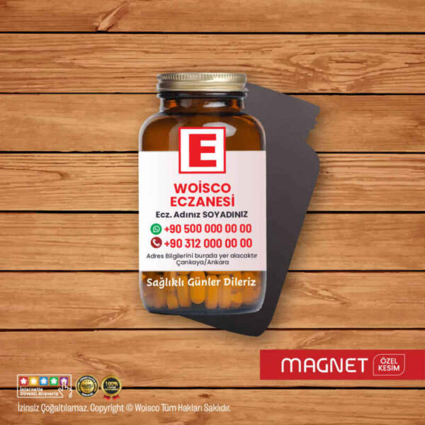 Eczane Magnet Baskı (Md:1253K)