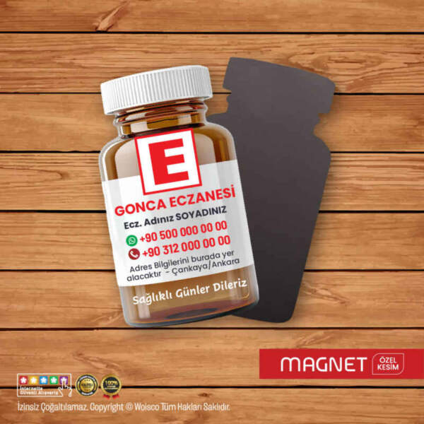Eczane Magneti Baski (Md:0248K)