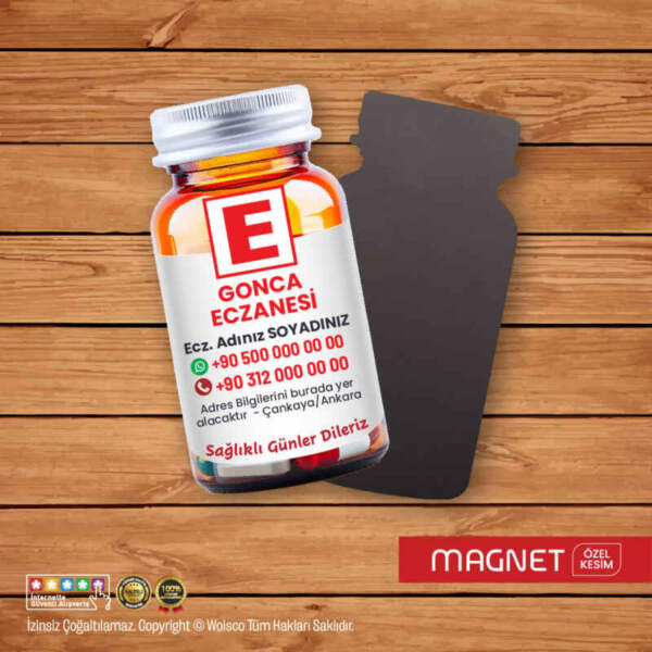 Eczane Magneti Baski (Md:0238K)