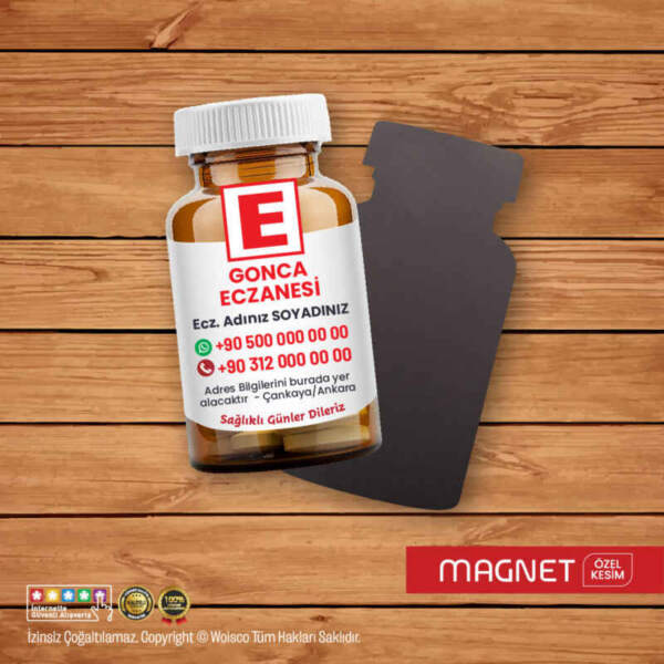 Eczane Magneti Baski (Md:0244K)