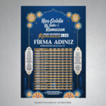 İmsakiye Baskı (Mdl:J0255)