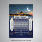 İmsakiye Baskı (Mdl: J0259)