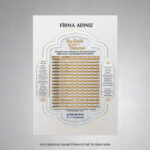 İmsakiye Baskı(Mdl: J0264)