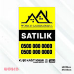 Gayrimenkul Emlak Afiş/Poster Baskı