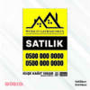 Gayrimenkul Emlak Afiş/Poster Baskı