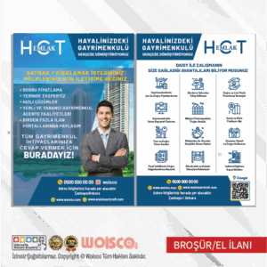 Gayrimenkul Broşür El İlanı (MD:B0719)