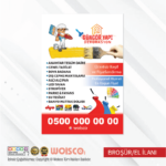 Boya Badana Broşür El İlanı (MD:B0707)