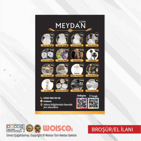 Broşür El İlanı (MD:B0697)